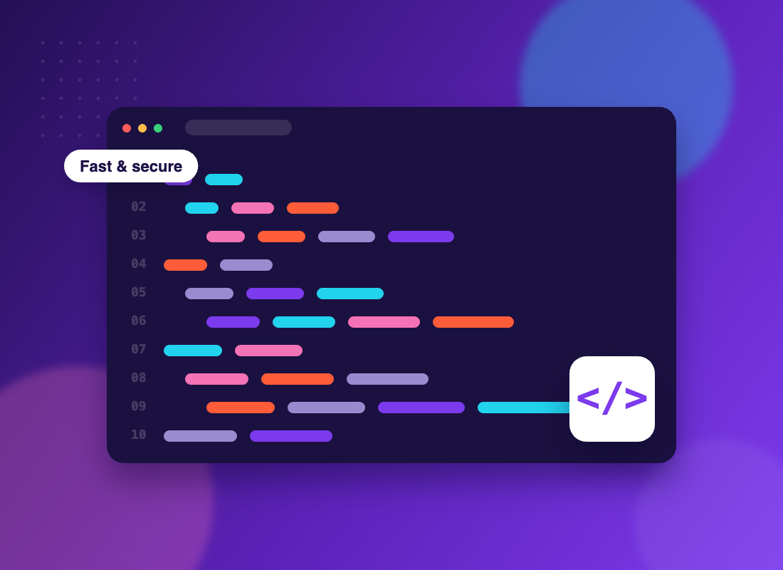 Code editor